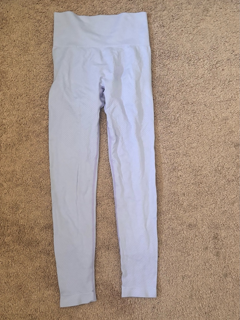 High-Waist Lavender Leggings
